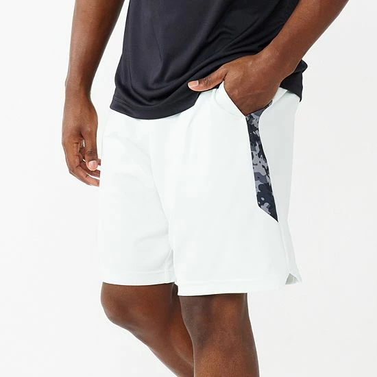 Men's Tek Gear® Printed Dry Tek Short Teal Stripe - Image 11