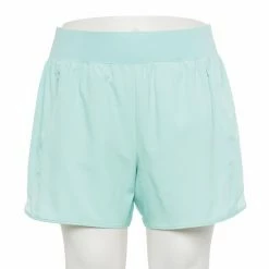 Plus Size Tek Gear® Multi-Purpose Workout Shorts Esta Olive