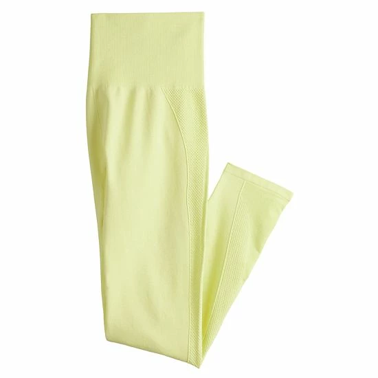 Women's Tek Gear® Seamless 7/8 Ankle Leggings Green Romantica - Image 3