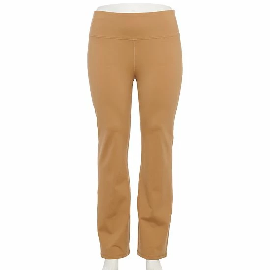 Petite Tek Gear® Shapewear Bootcut Pants Black 4 Petite Tek Gear® Shapewear Bootcut Pants Black - Image 4