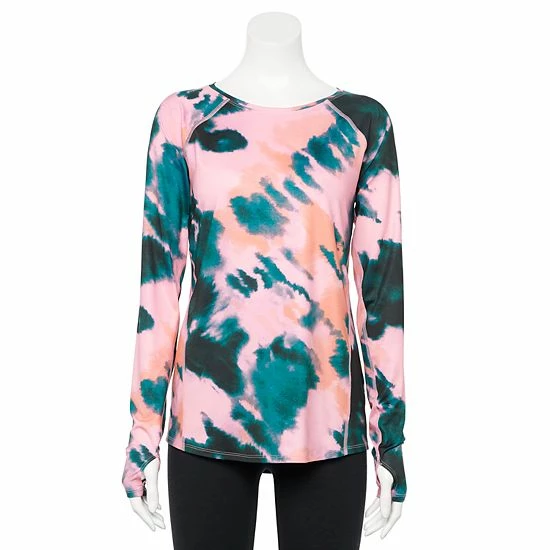 Women's Tek Gear® Core Performance Long-Sleeve Tee Mango Smoothie - Image 20