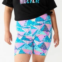 Plus Size Tek Gear® Essential 7-in. Midrise Bike Shorts Blue Festival -Tek Gear Shop unnamed file 5988