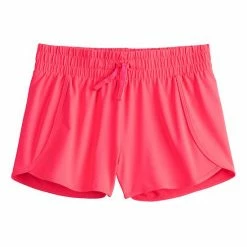 Girls 7-16 Tek Gear® Sun Gear UPF 50 Active Shorts In Regular & Plus Pink Tie Dye