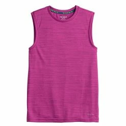 Boys 8-20 Tek Gear® Dry Tek Muscle Tank In Regular & Husky Vivid Lagoon