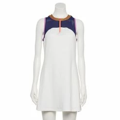 Women's Tek Gear® Zip-Up Tennis Dress White