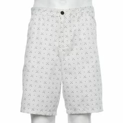 Men's Tek Gear® Patterned Flat-Front Golf Shorts Blue Crayon