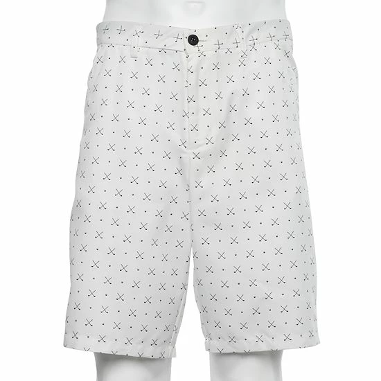 Men's Tek Gear® Patterned Flat-Front Golf Shorts Blue Crayon - Image 3