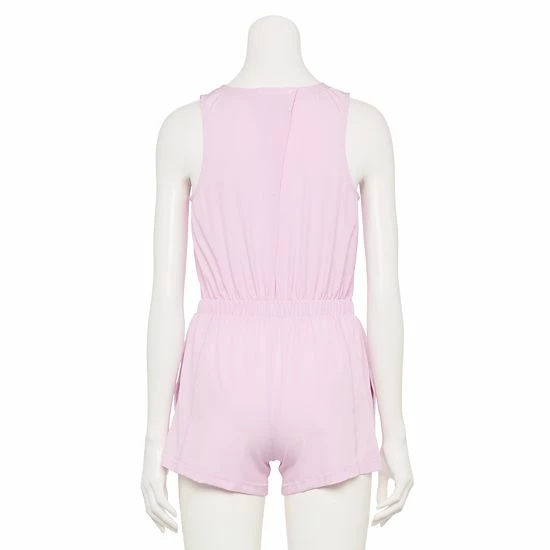 Women's Tek Gear® Woven Romper Daydream Purple 2 Women's Tek Gear® Woven Romper Daydream Purple - Image 2