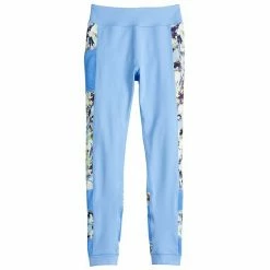 Girls 7-16 Tek Gear® Lattice Back Performance Leggings In Regular & Plus Moondance Leopard