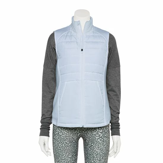 Women's Tek Gear® Mixed-Media Vest Coral Ditsy Floral - Image 7