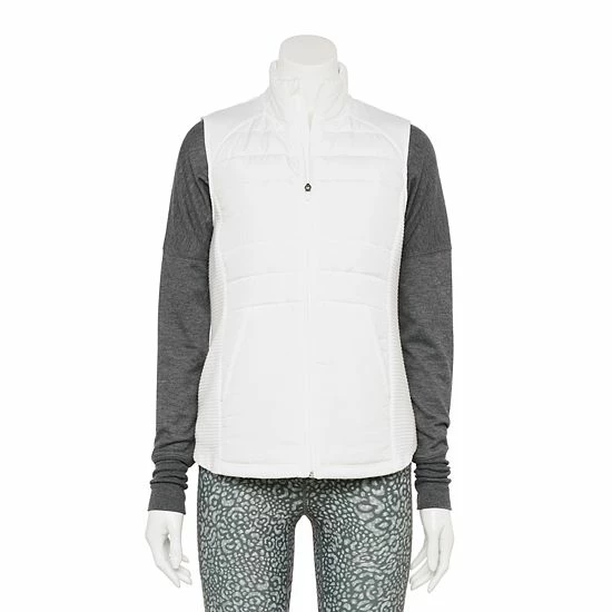 Women's Tek Gear® Mixed-Media Vest Coral Ditsy Floral - Image 8