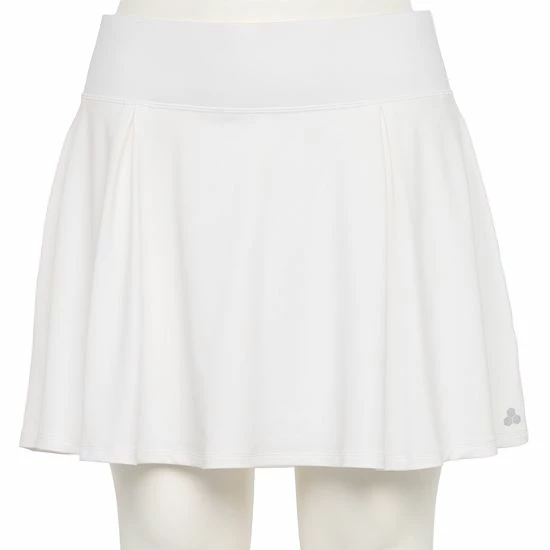 Plus Size Tek Gear® Pleated Performance Skort Modern White 1 Plus Size Tek Gear® Pleated Performance Skort Modern White