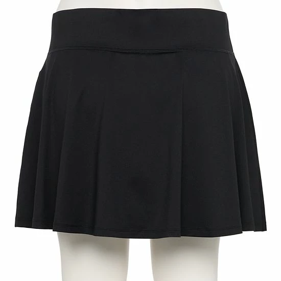 Plus Size Tek Gear® Pleated Performance Skort Modern White 2 Plus Size Tek Gear® Pleated Performance Skort Modern White - Image 2