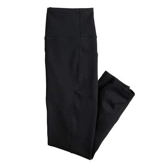 Petite Tek Gear® High-Waisted Shapewear Leggings Cocoa Hut 3 Petite Tek Gear® High-Waisted Shapewear Leggings Cocoa Hut - Image 3