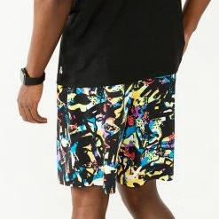 Alternative view of Men's Tek Gear® Printed Shorts Light Blue Pride