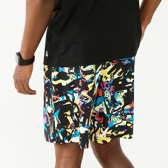 Men's Tek Gear® Printed Shorts Light Blue Pride 2 Men's Tek Gear® Printed Shorts Light Blue Pride - Image 2