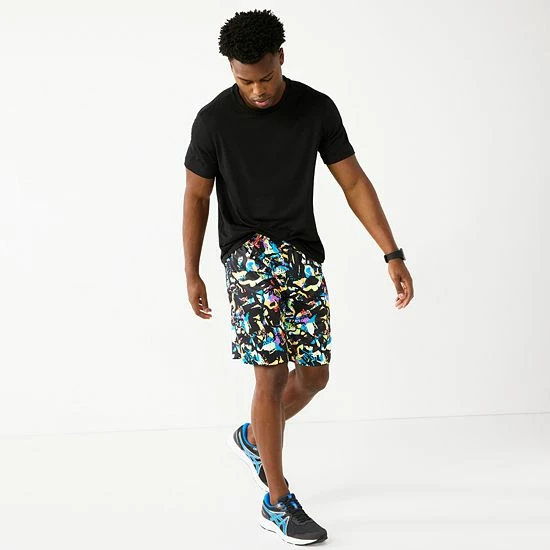Men's Tek Gear® Printed Shorts Light Blue Pride 4 Men's Tek Gear® Printed Shorts Light Blue Pride - Image 4