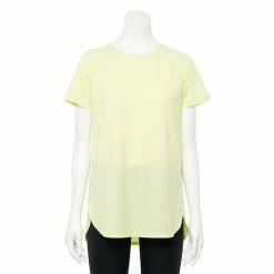 Women's Tek Gear® High Slit Tunic Tee Green Romantica