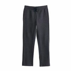Boys 8-20 Tek Gear® Ultrasoft Fleece Pants In Regular & Husky Dark Gray