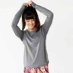 Women's Tek Gear® Performance Long Sleeve Tee Fanatic Pink