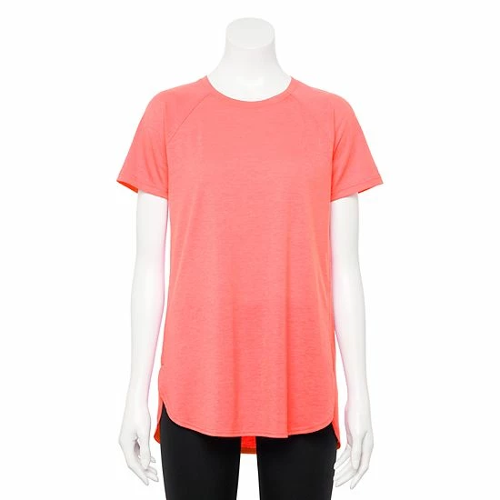 Women's Tek Gear® High Slit Tunic Tee Navy Romance - Image 7