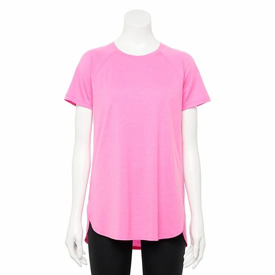 Women's Tek Gear® High Slit Tunic Tee Navy Romance - Image 8