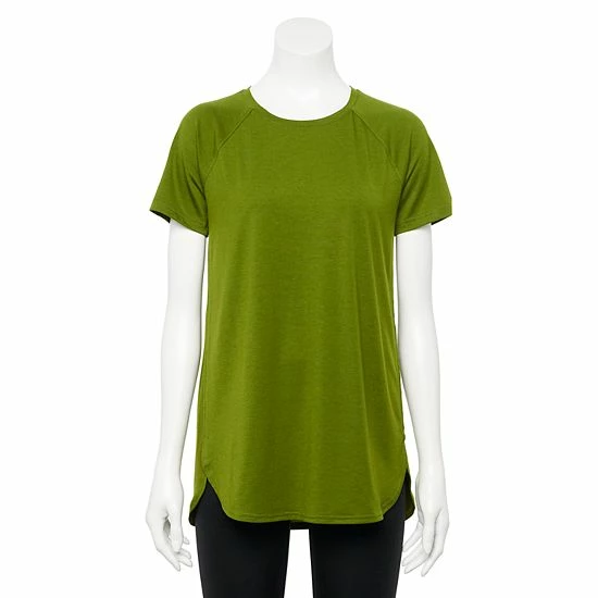 Women's Tek Gear® High Slit Tunic Tee Navy Romance - Image 10