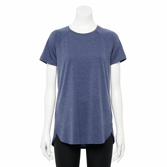Women's Tek Gear® High Slit Tunic Tee Navy Romance - Image 13
