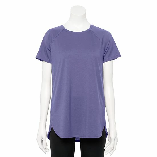 Women's Tek Gear® High Slit Tunic Tee Navy Romance - Image 14