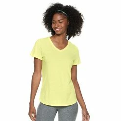 Women's Tek Gear® Essential Short Sleeve Tee Aqua Silver Heather -Tek Gear Shop unnamed file 938