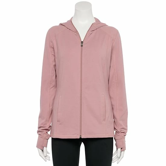 Women's Tek Gear® Essential Hooded Jacket Night Life Teal - Image 15